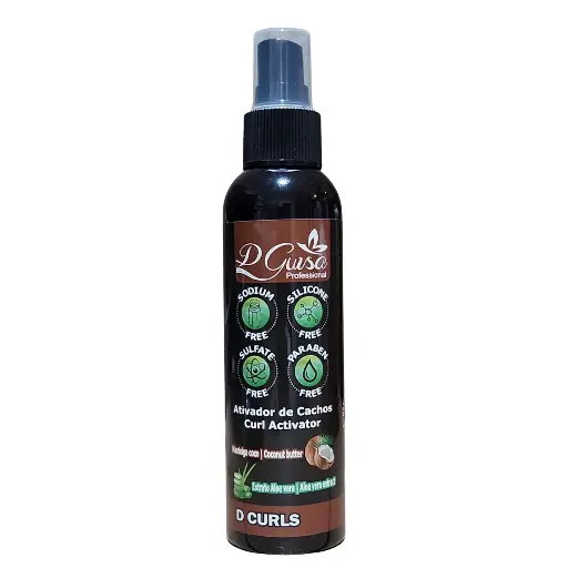 [7892451235246] Spray Activateur de Boucles - Coco et Aloe Vera - D Guisa 150ml