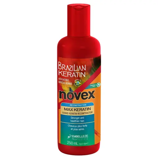 [876120002848] Kératine Liquide Réparatrice - Max Kératine Végétale Brésilienne - Novex 250ml