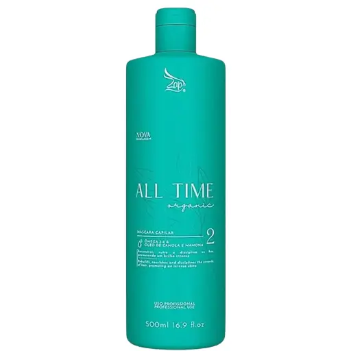 [7898597484241] Lissage Brésilien sans formol - Réducteur de volume - All Time Organic - Zap 500ml